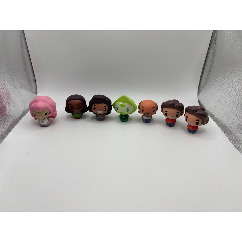 Lot Of 7 2016 Funko Steven Universe Pint Size Hero Figures 1.5”